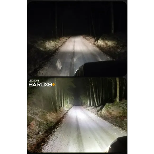 Ledson Sarox9+ 9" LED Ekstralys