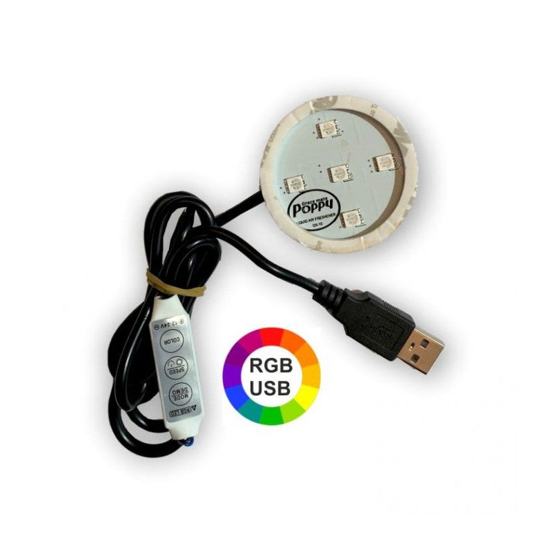 Original Lysplate LED RGB til Poppy - USB