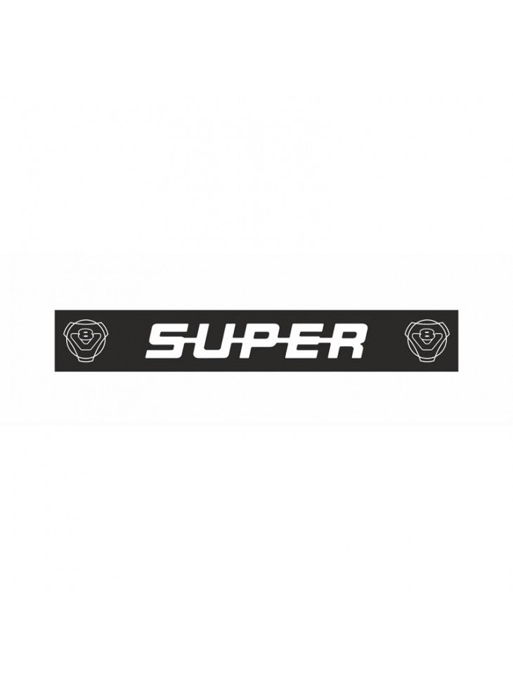 Skvettlapp Presset, 240x35cm - V8/Super