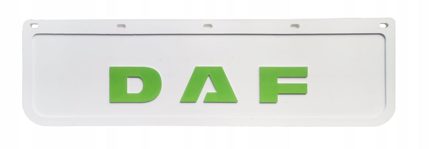 Skvettlapp DAF, 60x18cm - Hvit