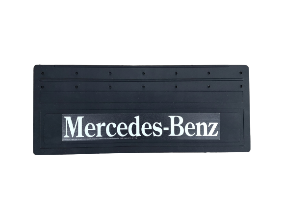 Skvettlapp Mercedes, 62x25cm - Sort