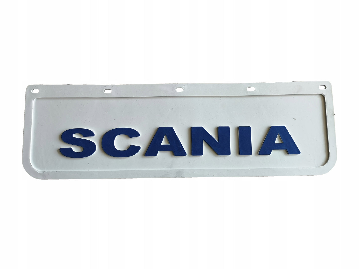Skvettlapp Scania, 60x18cm - Hvit