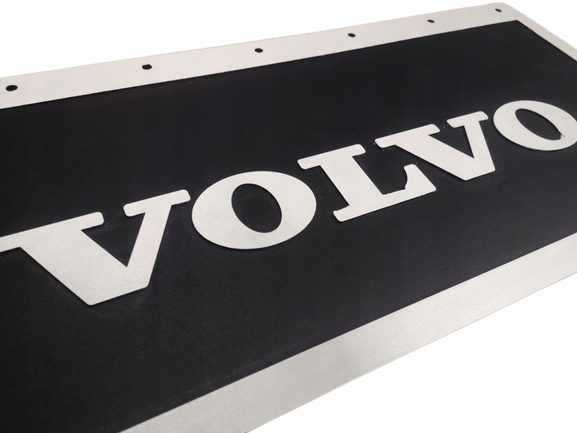 Splash pad Volvo Embossed/Painted, 64x30cm - Black