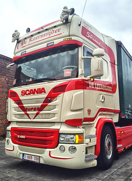 Dirt deflector for Scania R, Volvo FH4, Renault T