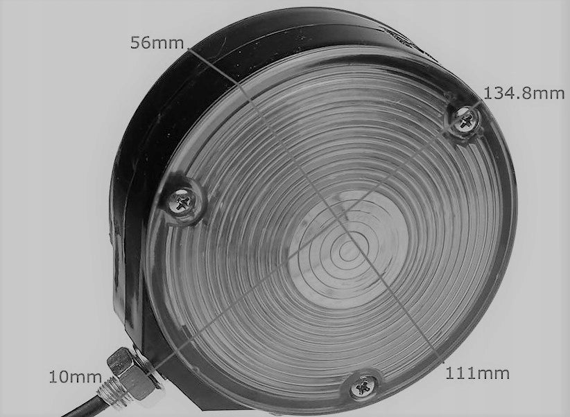 Spanjol Mirror lamp - Orange/Orange