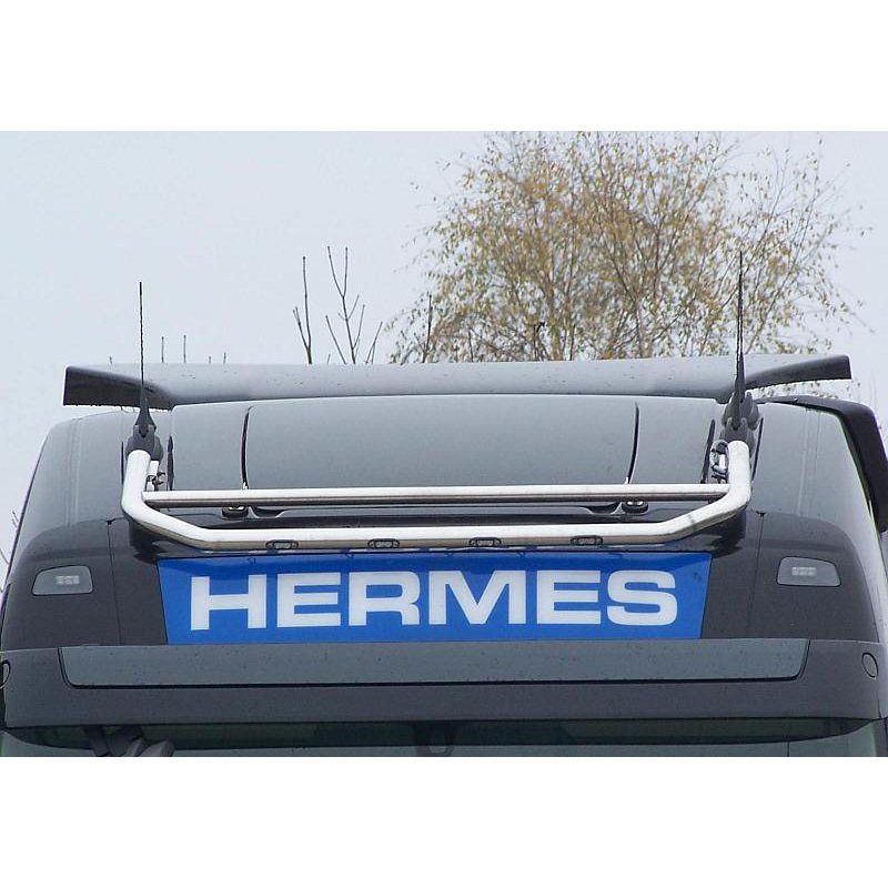 Roof bar in stainless steel/powder coating - Volvo FH4/FH5, Type 5