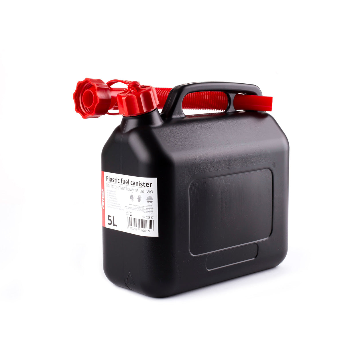 Plastic Fuel Can, 5L, AMIO