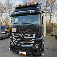 Mounting Bracket for Double Burners, Behind Sign Frame - Black