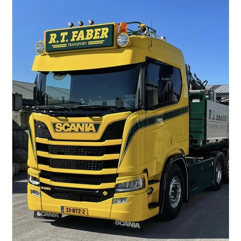 Takkurv / Takgrind, Rustfritt Stål - Scania Nextgen