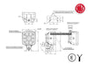 WAŚ W113 LED Arbeidslampe