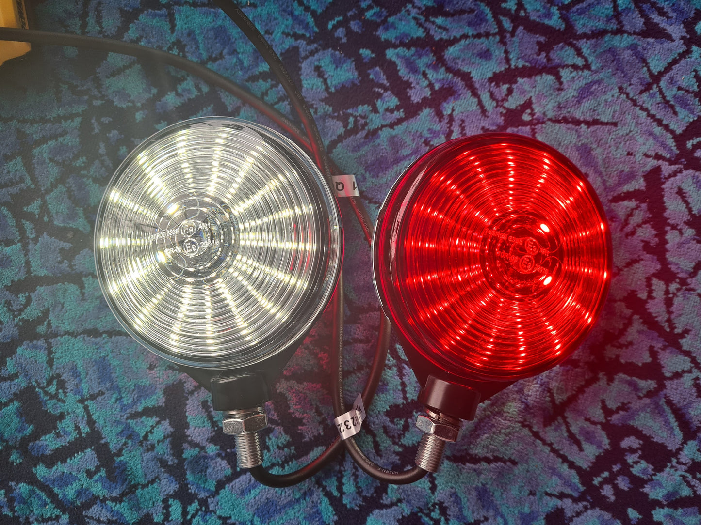 Spanjol Mirror lamp LED LEDSON - White/Red