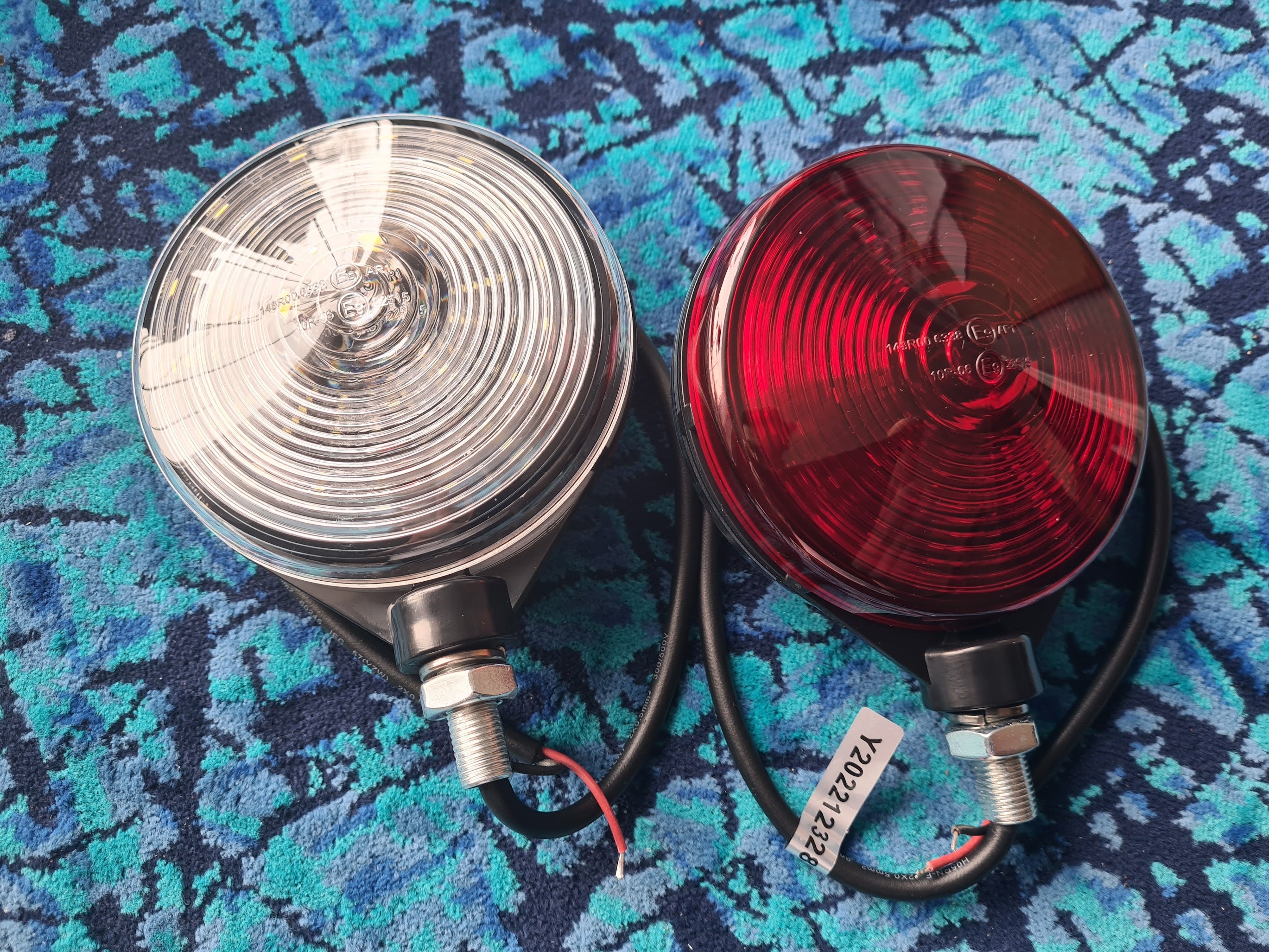 Spanjol Speillampe LED LEDSON - Hvit/Rød