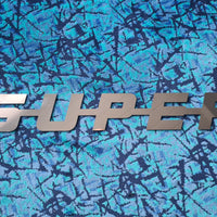 SUPER Emblem in Stainless Steel