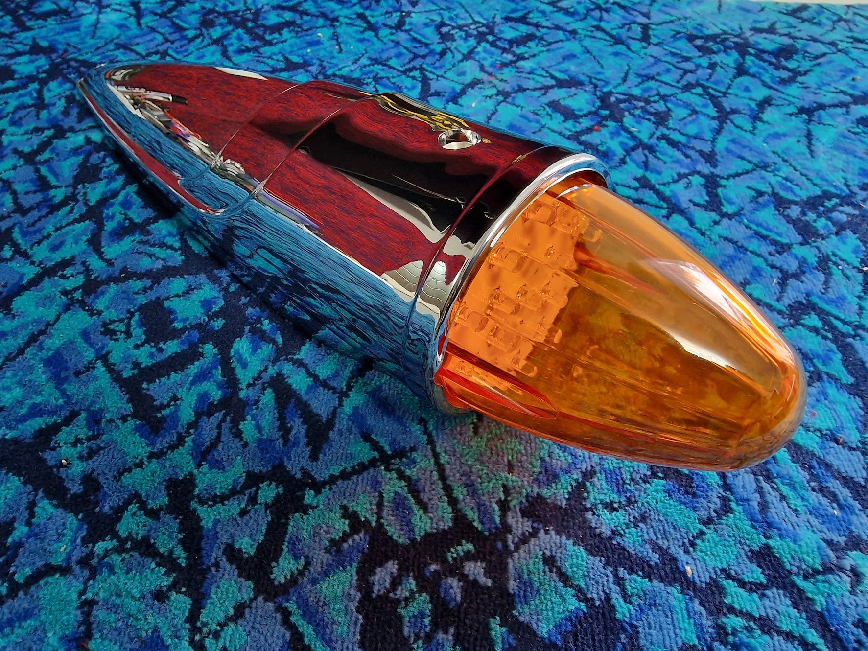 Omnius Torpedo Taklampe, LED 12/24v - Oransj