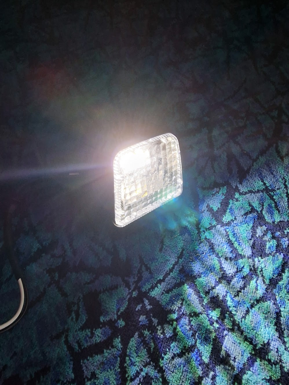 Taklampe Volvo Type, LED 12/24v - Hvit