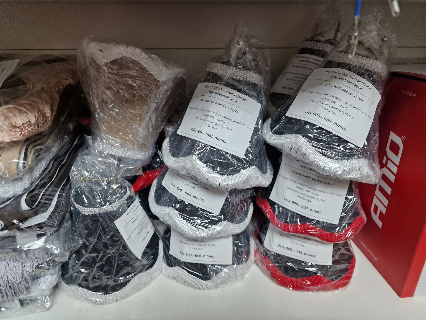 New Lampettes with LED lights in Fabric/Bus Plush - Ready for Shipping!