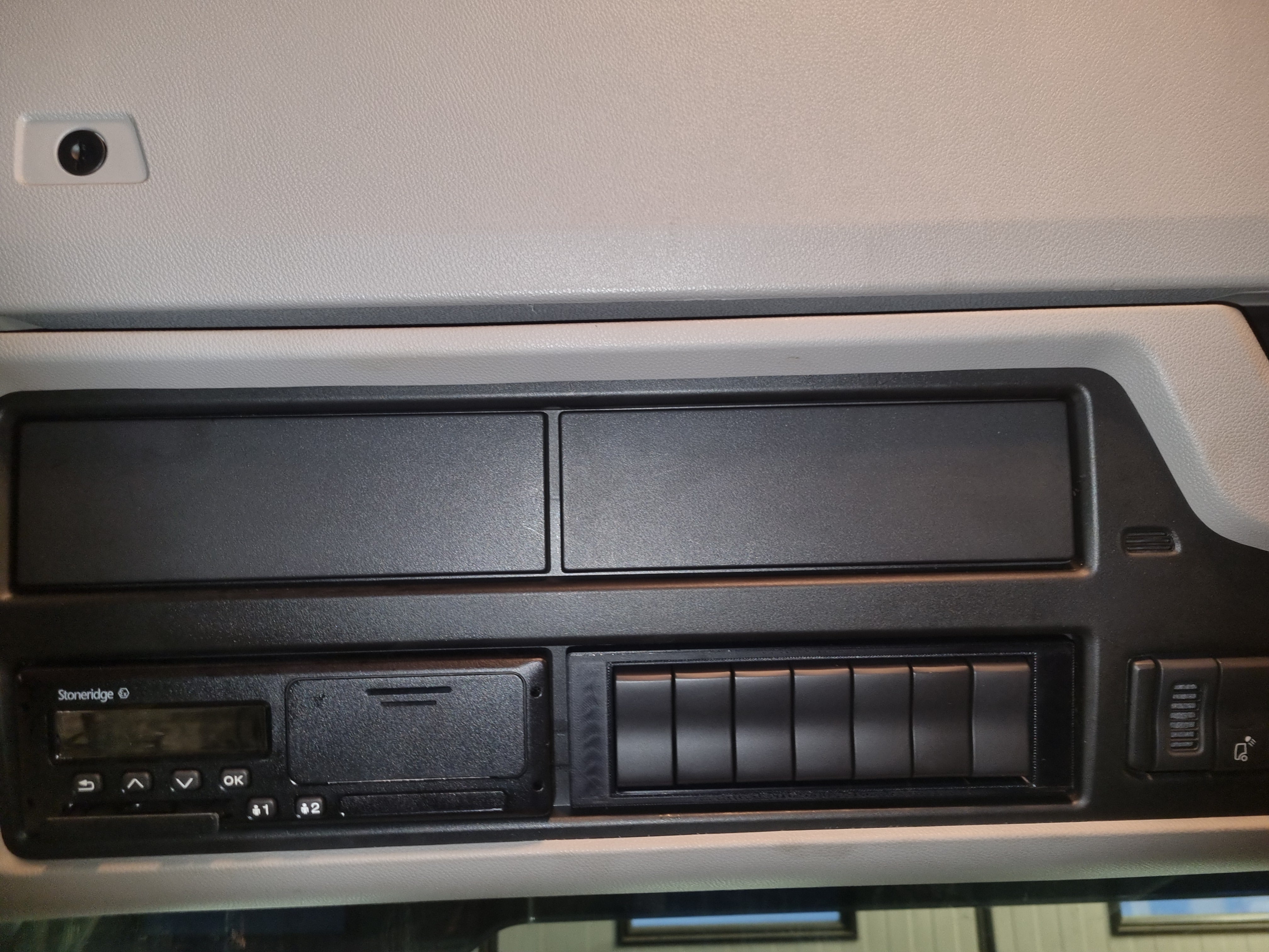 Bryterpanel for 7stk Brytere til Scania Nextgen