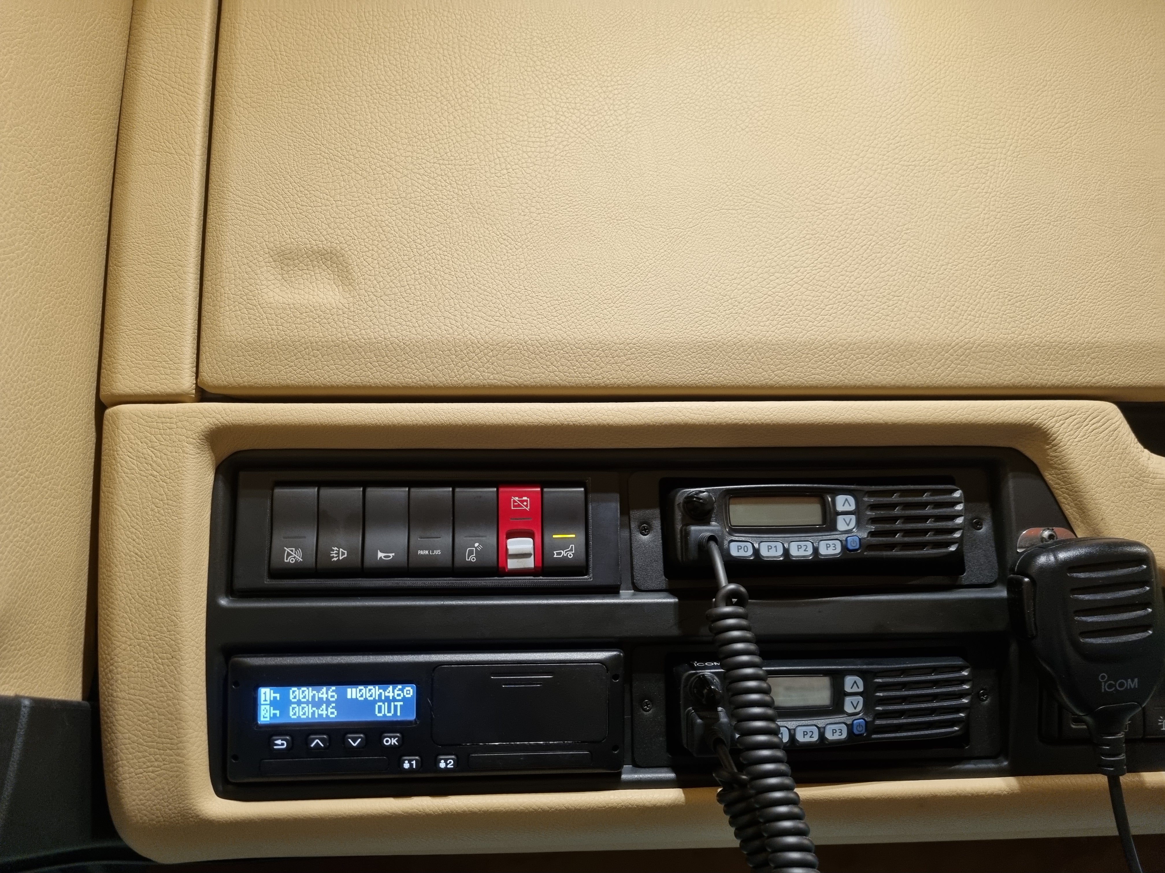 Bryterpanel for 7stk Brytere til Scania Nextgen