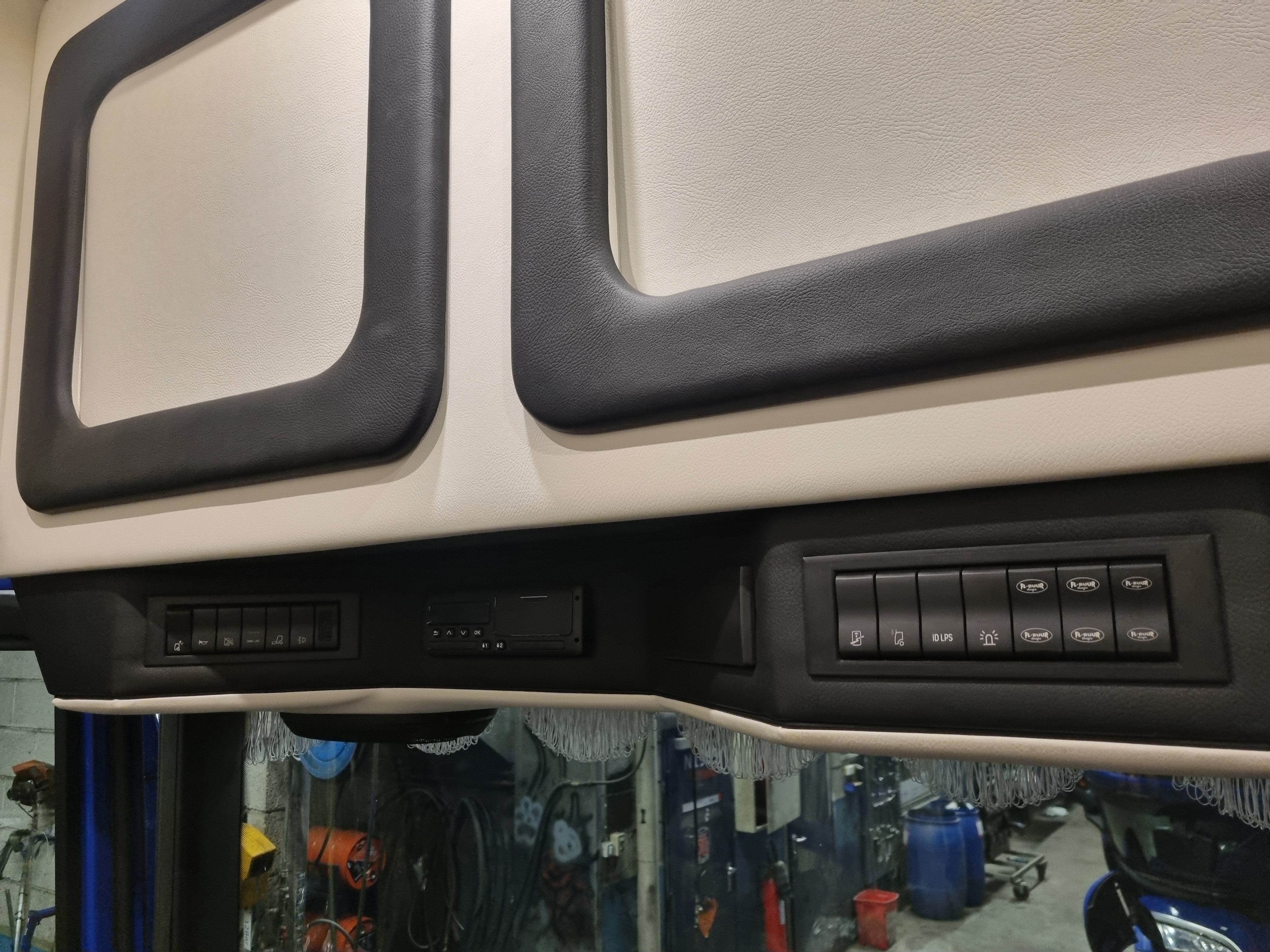 Bryterpanel for 7stk Brytere til Scania Nextgen