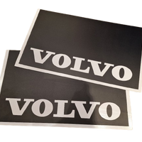 Mudflaps Volvo Embossed/Painted, 60x35cm - 2 pcs