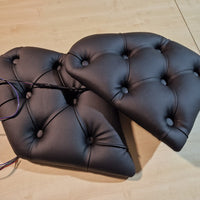 Nye Svarte Knappestoppet Dørtrekk til Scania NG, RGB-Lys - Klar til Sending!