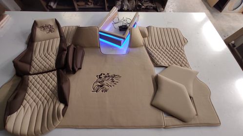 Mattesett Laget på Bestilling - Belysning, Knappestopping, Bussplysj