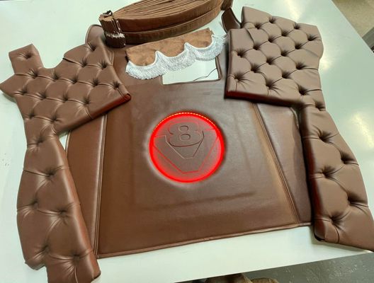 Mattesett Laget på Bestilling - Belysning, Knappestopping, Bussplysj