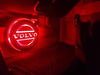LED Lysskilt/Speil 3D, VOLVO Logo - Rød/RGB 24V