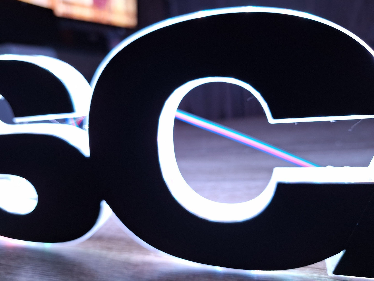 Opplyst SCANIA LED-Logo, 12/24v, RGB