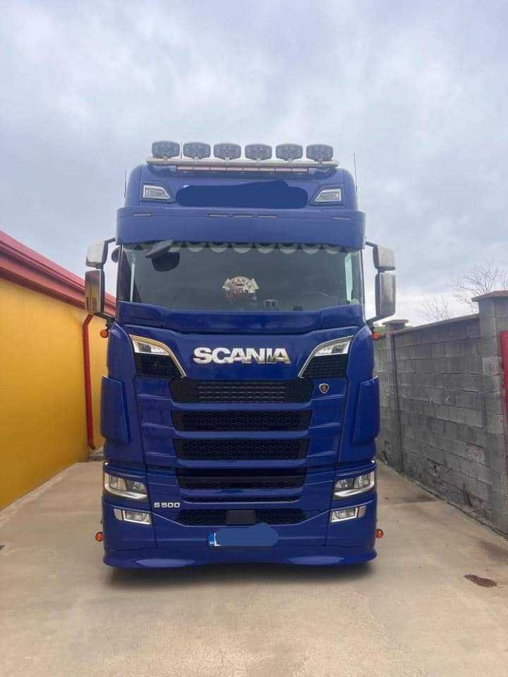 Solskjerm til Scania Nextgen (fra 2017) - 36cm lav