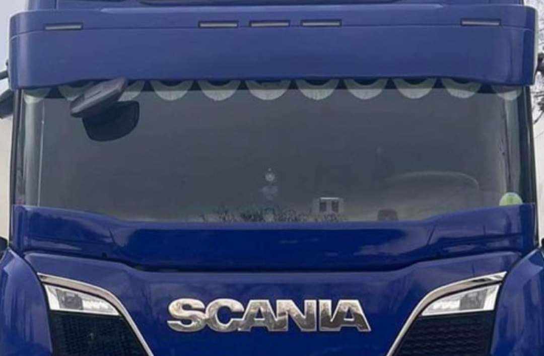 Solskjerm til Scania Nextgen (fra 2017) - 36cm lav