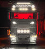 Interiør LED-Innsatser, Hvit/Rød, 2stk - Scania Nextgen