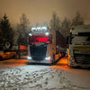 Interiør LED-Innsatser, Hvit/Rød, 2stk - Scania Nextgen