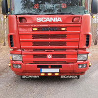 Mounting Bracket for Double Burners, Behind Sign Frame - Black