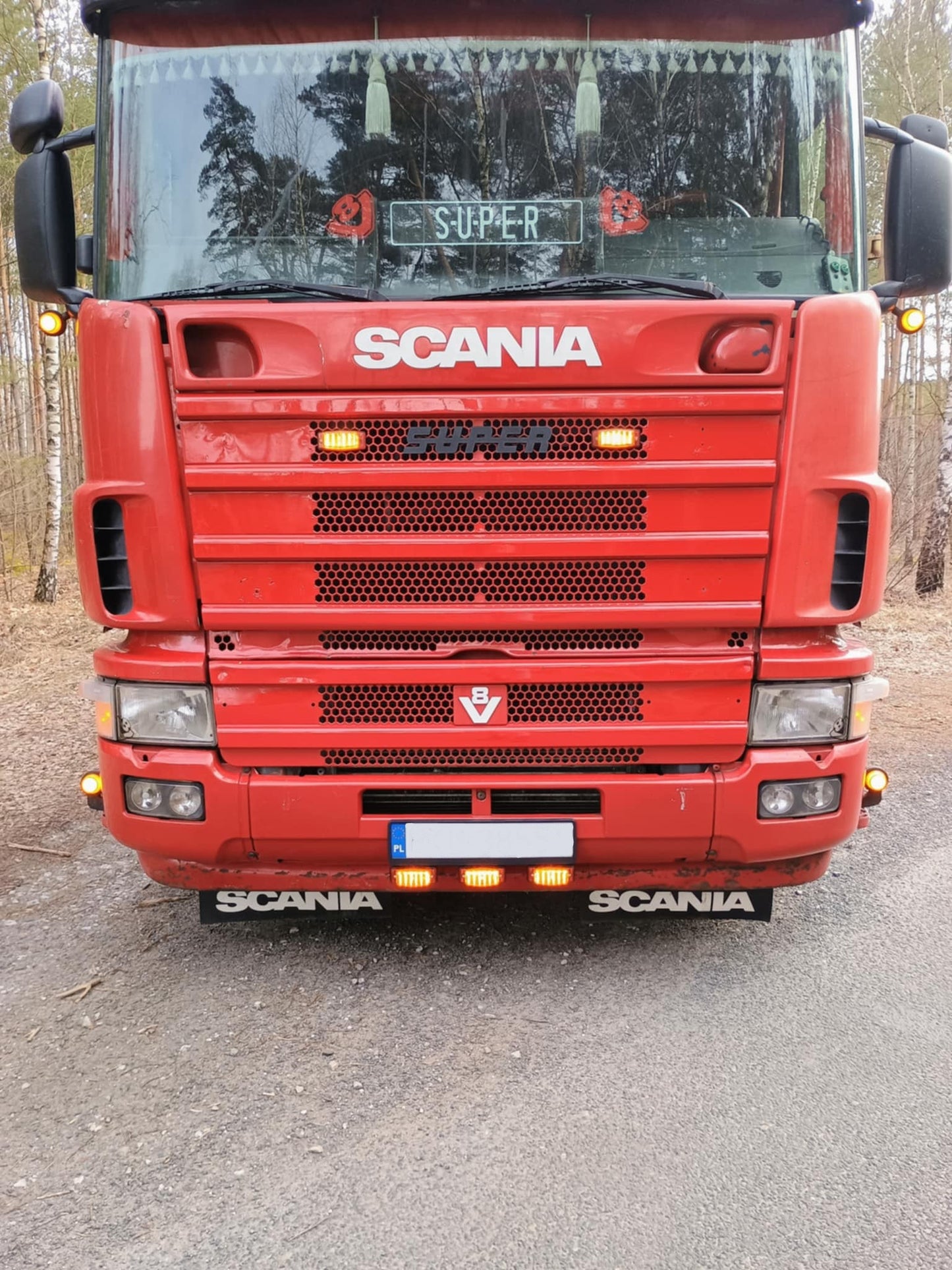 Mounting Bracket for Double Burners, Behind Sign Frame - Black