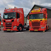 Mounting Bracket for Double Burners, Behind Sign Frame - Black