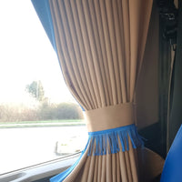 Sidegardiner i Stoff til Lastebil/Varebil, Type 4 - Laget på Bestilling