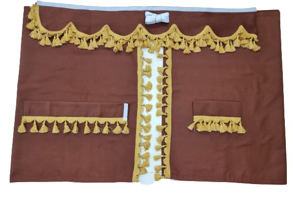 Sidegardiner i Stoff til Lastebil/Varebil, Type 3 - Laget på Bestilling