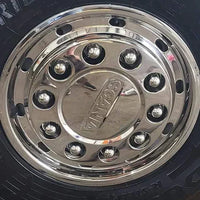 Hjulkapsel Foran i Rustfritt Stål, IVECO - 22.5