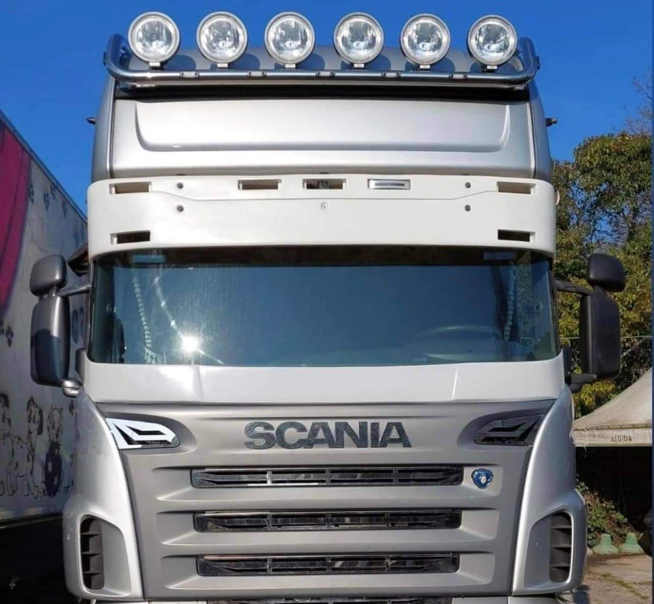 Frontrutebeskyttelse til Scania R/Streamline