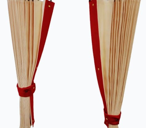 Sidegardiner i Stoff til Lastebil/Varebil, Type 4 - Laget på Bestilling