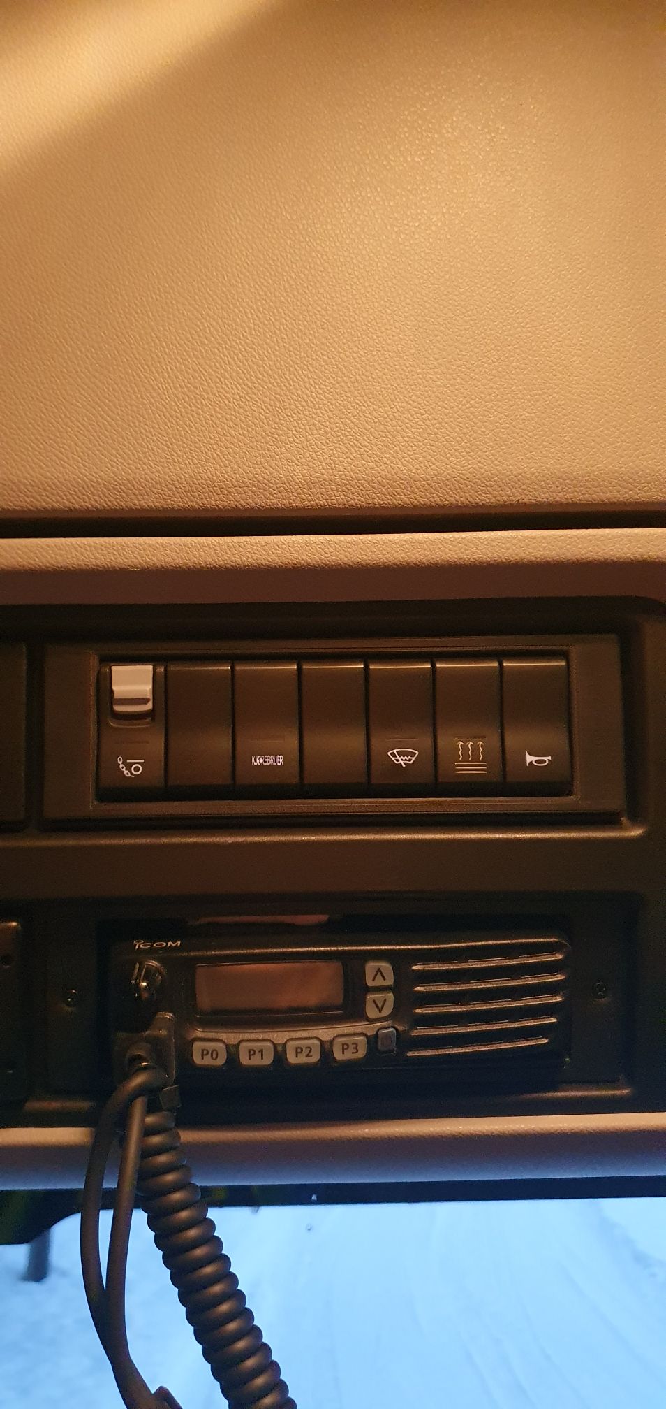 Bryterpanel for 7stk Brytere til Scania Nextgen