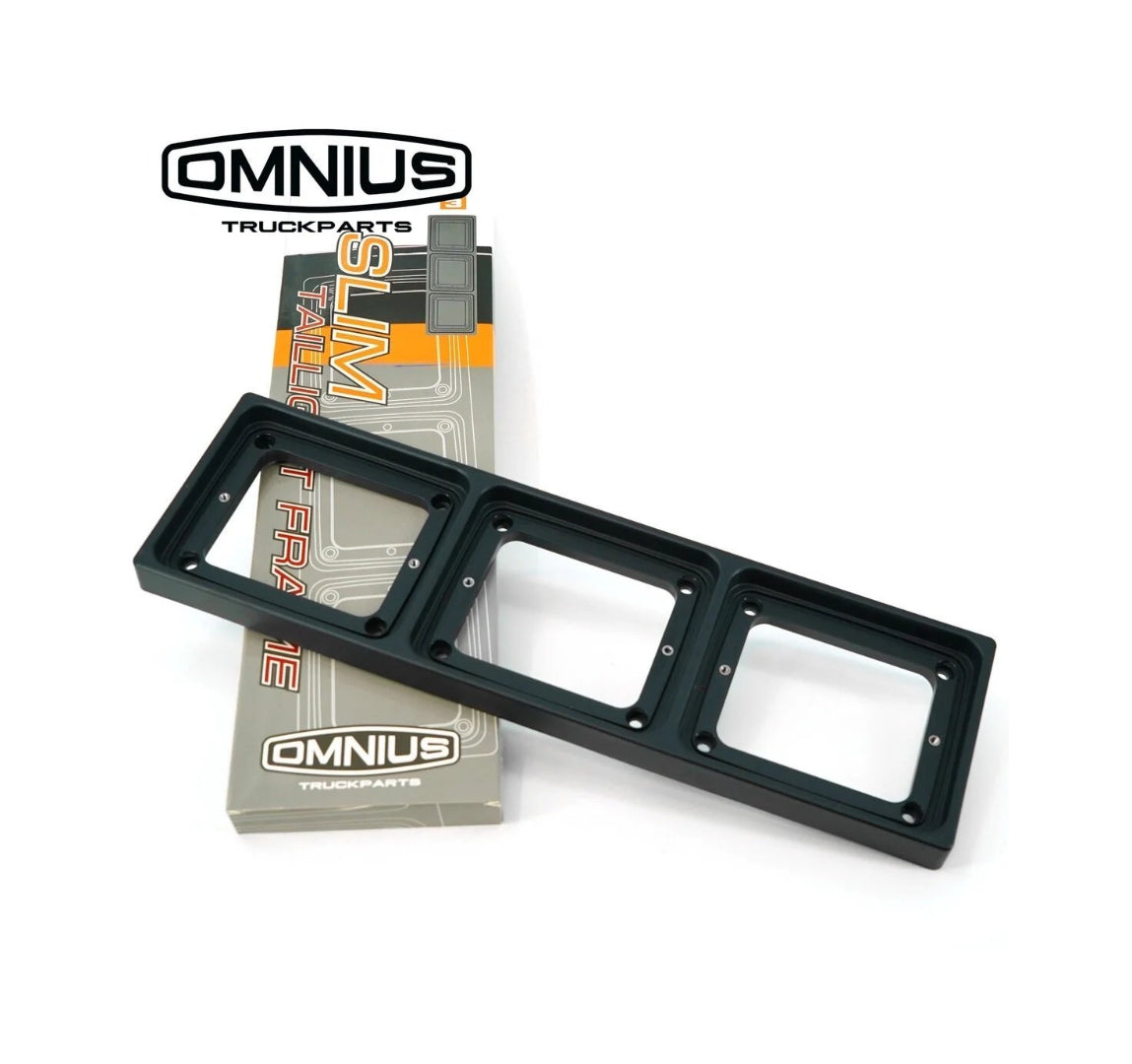 Omnius Slim Ramme for 3x LED-Baklykter