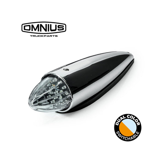 Omnius Torpedo Taklampe, LED 24V - Hvit/Oransj (Dual Color)
