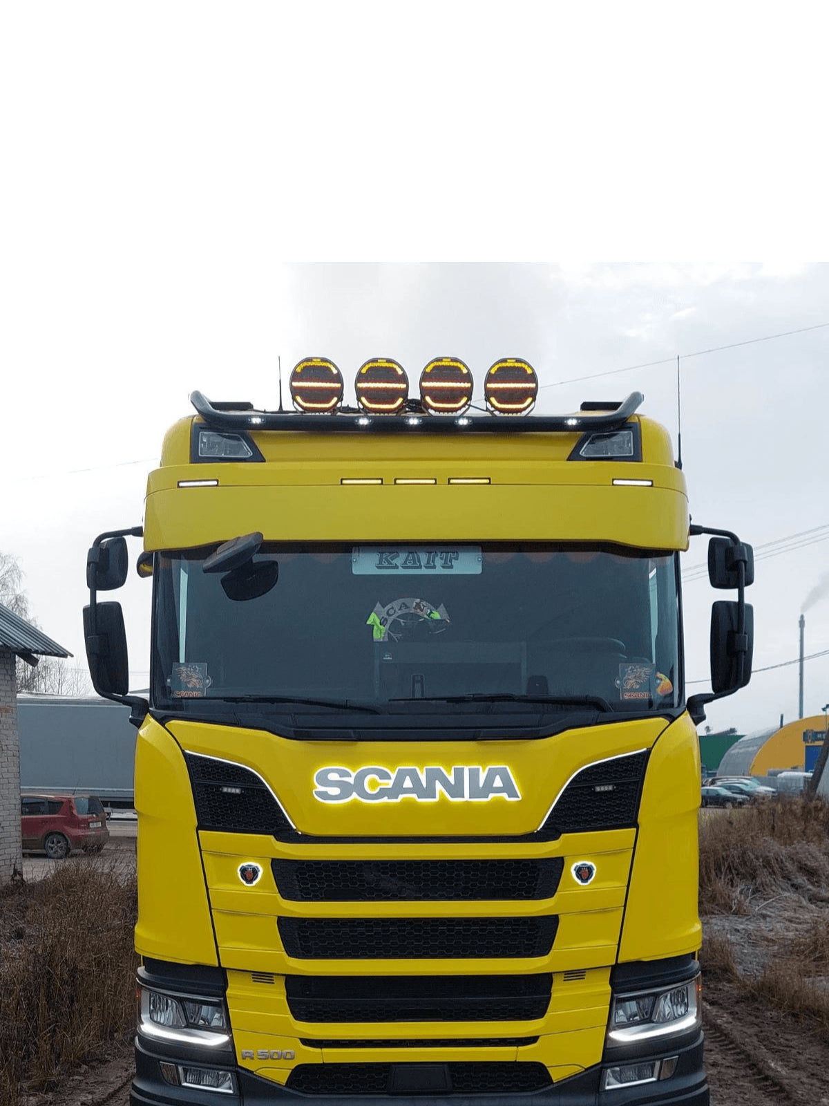 Takbøyle i Rustfritt Stål/Pulverlakk - Scania Nextgen, Type 4