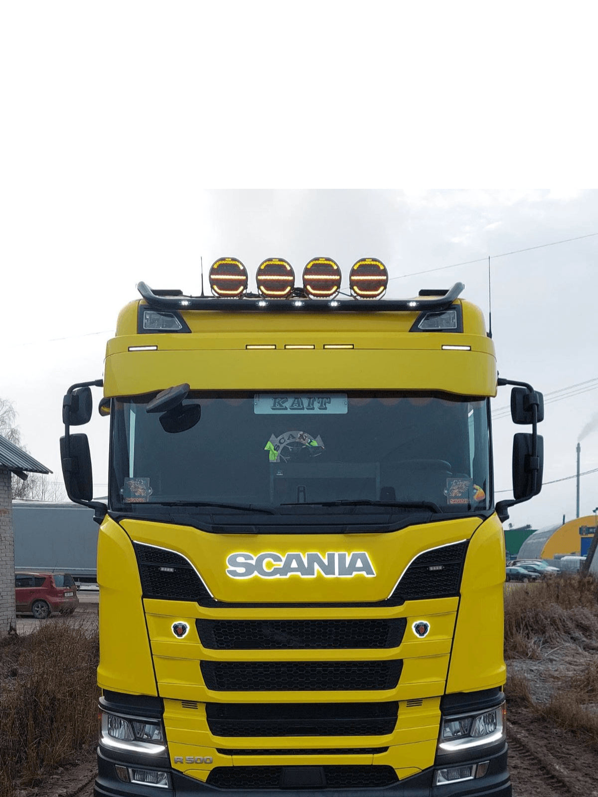 Roof rack in Stainless Steel/Powder Coated - Scania Nextgen, Type 4 ...