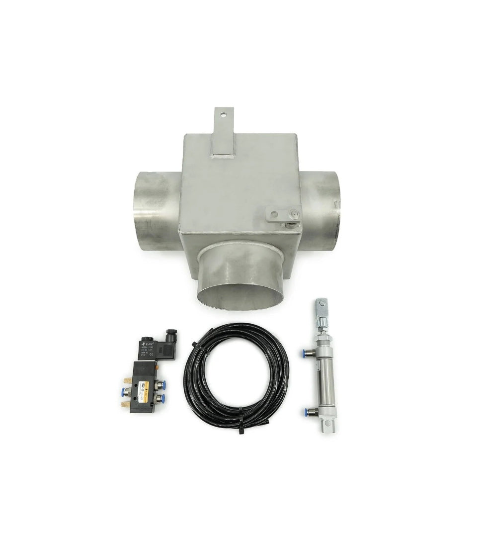 Stainless Exhaust Valve 114 or 129mm