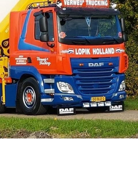 Skvettlapp Festebraketter til DAF CF Euro 6