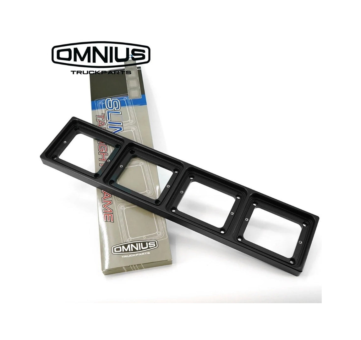 Omnius Slim Ramme for 4x LED-Baklykter