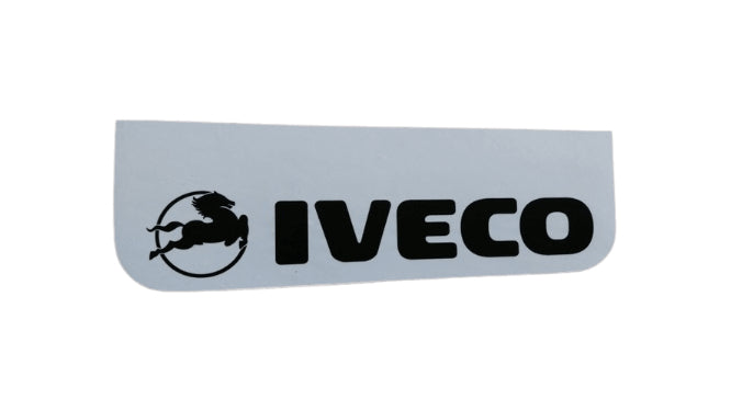 Mud flap Iveco 60x18cm, Type 2 - White